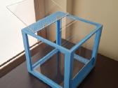 Terariumas 25x25x25cm (mėlynas) - nuotraukos Nr. 3