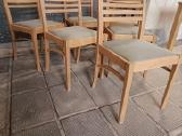 6 Ąžuolinės kėdės iš Danijos
