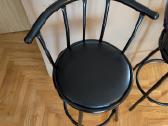 3 baro kėdės, 74cm aukščio - nuotraukos Nr. 3