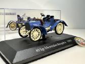 Mercedes Simplex 1902 mėlyna 1:43 De Agostini Deut