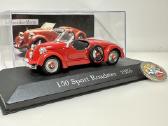 Mercedes-benz 150 Roadster 1935 raudona 1:43 De Ag