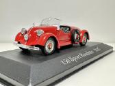 Mercedes-benz 150 Roadster 1935 raudona 1:43 De Ag - nuotraukos Nr. 3