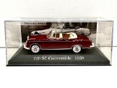 Mercedes-benz 220 Se 1958 vyšninė 1:43 De Agostini - nuotraukos Nr. 2