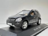 Mercedes-benz Ml 500 2005 juoda 1:43 De Agostini D - nuotraukos Nr. 3
