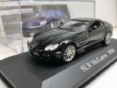 Mercedes-benz SLR Mclaren 2004 juoda 1:43 De Agost