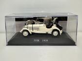 Mercedes-benz Ssk 1928 balta 1:43 De Agostini Deut - nuotraukos Nr. 2