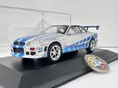 Nissan Skyline GT-r R34 1999 Brian O'connor 1:43