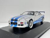 Nissan Skyline GT-r R34 1999 Brian O'connor 1:43 - nuotraukos Nr. 3