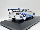 Nissan Skyline GT-r R34 1999 Brian O'connor 1:43 - nuotraukos Nr. 5