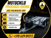 Motociklų priekabos nuoma, moto nuoma Vilnius