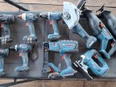 Bosch 18v įrankiai nauji ir naudoti
