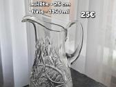 Vintažinis krištolinis ąsotis