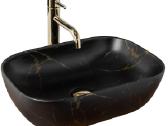 Naujas Praustuvas Rea Belinda Marble 46,5x33,5 - nuotraukos Nr. 6