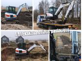 Bobcat mini krautuvo ir ekskavatoriaus nuoma - nuotraukos Nr. 4