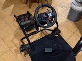 Logitech g29 vairas ir kede. - nuotraukos Nr. 2