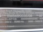 Aegfsb6490z Siemens bosch60cm imontuojamos - nuotraukos Nr. 9