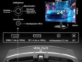 Naujas Lenktas 24" (160hz) Fhd 1 ms Gaming - nuotraukos Nr. 3