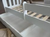 Parduodama Nauja baltos spalvos lova 80x160 cm - nuotraukos Nr. 4