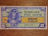 JAV 5 centu banknotas