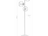 Toršeras Tk Lighting Cubus Graphite - nuotraukos Nr. 4