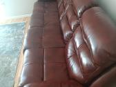 Sofa iš natūralios odos su miegamaja funkcija - nuotraukos Nr. 7