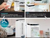 Mobilus oro vėsintuvas Kesser 4-in-1 (65w, 10l) - nuotraukos Nr. 7