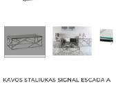 Puikios būklės kavos staliukas “Signal Escada - nuotraukos Nr. 4