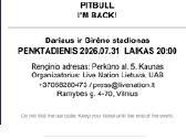 Pitbull du bilietai fanų zona C įėjimas 07.31 - nuotraukos Nr. 2