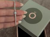 Pandora sparkling Halo Tennis apyrankė