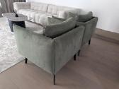 Itališki nauji foteliai Boon 81x81x78 Dell - nuotraukos Nr. 3