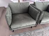 Itališki nauji foteliai Boon 81x81x78 Dell - nuotraukos Nr. 2