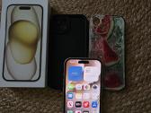 Labai geros būklės iPhone 15/128