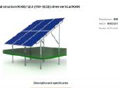 Antžeminė konstrukcija saulės elektrinei