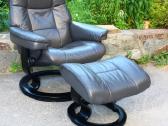 //Poilsio Relax Ekornes Fotelis-kreslas su pakoju/ - nuotraukos Nr. 6