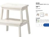 Ikea laiptelis Bekvam - nuotraukos Nr. 2