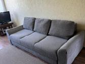 Magrės baldų sofa-lova su patalynės dėže
