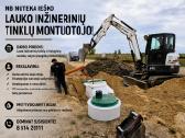 Lauko inžinerinių tinklų montuotojas