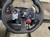 Žaidimų vairas Logitech g29 su Seatplay .