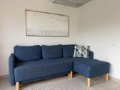 Kampinė sofa su miegama dalimi Palangoje