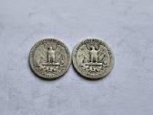 1940-1942 1/4 dolerio 2vnt - nuotraukos Nr. 2