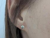 14k geltono aukso deimantiniai auskarai 1.04ct Vs2 - nuotraukos Nr. 12