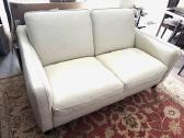 Dvivietė naturalios odos sofa Natuzzi - nuotraukos Nr. 2