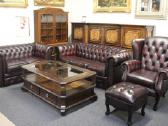 Chesterfield baldų komplektas 3+2+1 ir pufas - nuotraukos Nr. 11