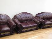 Chesterfield baldų komplektas 3+2+1 ir pufas - nuotraukos Nr. 21