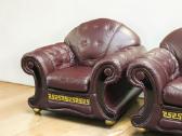 Chesterfield baldų komplektas 3+2+1 ir pufas - nuotraukos Nr. 24