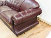 Chesterfield baldų komplektas 3+2+1 ir pufas - nuotraukos Nr. 26
