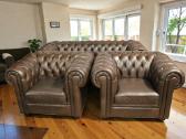 Chesterfield baldų komplektas 3+2+1 ir pufas - nuotraukos Nr. 29