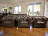 Chesterfield baldų komplektas 3+2+1 ir pufas - nuotraukos Nr. 31