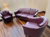 Chesterfield baldų komplektas 3+2+1 ir pufas - nuotraukos Nr. 33