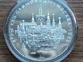 Sidabrinė 10 rublių moneta „Maskva / Kremlius“